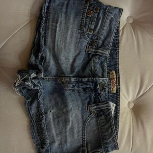 Paris blues denim short size one